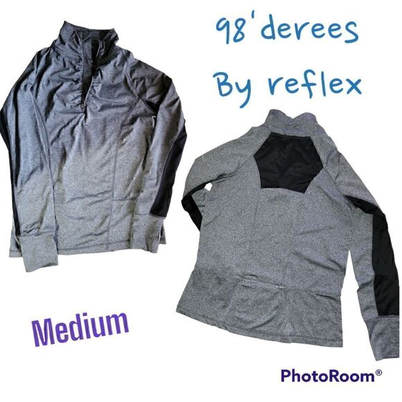 90 Degree By Reflex Tops - 98 Degree by Reflex Long Sleeve Activewear NWOT (LS12)